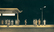 《駅にて・夜》
